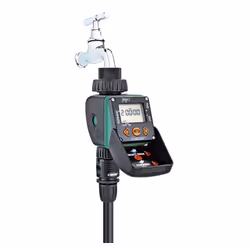 Claber Aquauno Video-2, Digital watering timer, 1439 min, Black, Green, Orange, 1 pc(s)