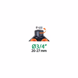 Claber Double Hose connector for Garden Tap - Additional view 2