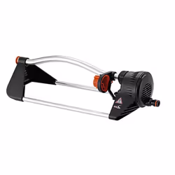 Claber Compact-160 Promo, Oscillating water sprinkler, 181 m², 4 bar, Black, Orange, Silver
