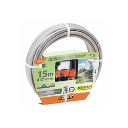 Claber Silver Elegant Plus Hose Pipe - 1/2" x 15m + Hose Kit