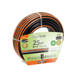 Claber Top-Black Hose Pipe - 1/2" x 25m