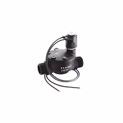 90815 Solenoid Valve 24 V, Male, Black/Orange/Grey