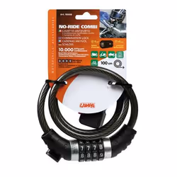Lampa 90608 bike lock Black 1000 mm Cable lock