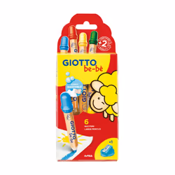 Giotto Be-be, Assorted colours, 6 pc(s)