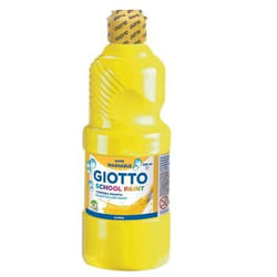 Giotto School Paint water based paint Yellow 500 ml Bottle 1 pc(s)