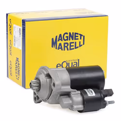 Starter motor; MAGNETI MARELLI; 12 1,1; for VOLKSWAGEN, SKODA, SEAT, FORD, VW; 1072156, 95VW11000BC, 020911023F, 020911023FX, ...