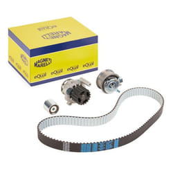 MAGNETI MARELLI 132011160014 Water Pump + Timing Belt Kit 120 1143 30 VOLKSWAGEN: Golf 5, Transporter 5, Caddy 3, SKODA: Octavia II Hatchback