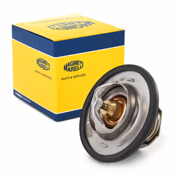 Engine thermostat; MAGNETI MARELLI; 89 with gasket/seal; for PEUGEOT, CITROËN, FIAT, VOLVO, RENAULT; 7910011880, 96050286, 96 ...
