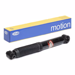 Shock absorber; MAGNETI MARELLI; Rear Axle Gas Pressure Twin-Tube Damper Module Top eye, Bottom eye; for PEUGEOT; 5206WL