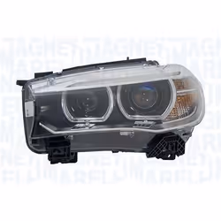 Headlights; MAGNETI MARELLI; Right D1, LED Bi-Xenon Orange for right-hand traffic; for BMW; 63117317102, LPP391