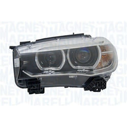 MAGNETI MARELLI 710815029052 Headlights Right D1, LED Bi-Xenon Orange for right-hand traffic