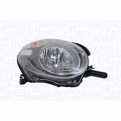 Headlights; MAGNETI MARELLI; Left H7, WY21W Halogen Orange for right-hand traffic; for FIAT; 52057143, 52089196