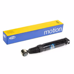 Shock absorber; MAGNETI MARELLI; Rear Axle Oil Pressure Twin-Tube Damper Module Bottom eye, Top eye; for PEUGEOT; 00005206V8, ...
