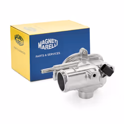 Engine thermostat; MAGNETI MARELLI; 92 with gasket/seal with sensor; for MERCEDES-BENZ; 6462000015, 6462000715, 6462000915, 6 ...