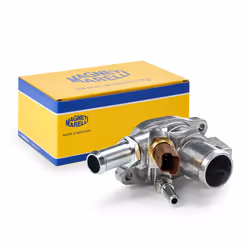 Engine thermostat; MAGNETI MARELLI; 80 with gasket/seal with sensor; for CHRYSLER, ABARTH, FIAT, ALFA ROMEO, HYUNDAI; 5521500 ...