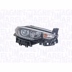 Headlights; MAGNETI MARELLI; Left H7, P21W, LED, D5S Xenon 12 Orange for right-hand traffic; for FIAT; 52083341, 52100125, 52 ...