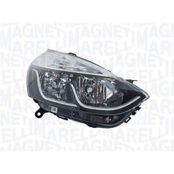 MAGNETI MARELLI 712106011110 Headlights Left H7, K (5W), H1 Halogen Orange for right-hand traffic RENAULT: Clio 4