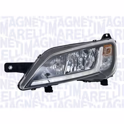 Headlights; MAGNETI MARELLI; Right H7, W21/5W, WY21W Halogen for right-hand traffic; for PEUGEOT; 1375097080, 1394420080, 468 ...