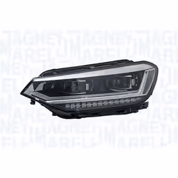 Headlights; MAGNETI MARELLI; Left LED LED Orange for right-hand traffic; for VW; LPP512, 5TB941113A, 5TB941113C