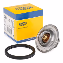 Engine thermostat; MAGNETI MARELLI; 88 54 with gasket/seal; for JEEP, OPEL, VAUXHALL; 83501426, 00K52028185AC, 4131240, 43874 ...