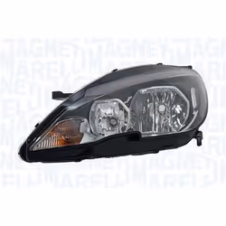Headlights; MAGNETI MARELLI; Right PY21W, H7, HB3 Halogen for right-hand traffic; for PEUGEOT; 0301287202, LPO601, 9677522980