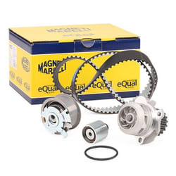 MAGNETI MARELLI 132011160048 Water Pump + Timing Belt Kit 120 1143 30 VOLKSWAGEN: Golf 4, Golf 5, Caddy 3, AUDI: A3 Sportback, A4 B6 Avant