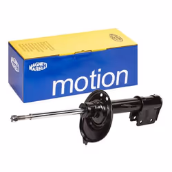 Shock absorber; MAGNETI MARELLI; Front Axle Left Gas Pressure Twin-Tube Suspension Strut Top pin; for PEUGEOT, CITROËN; 52087 ...