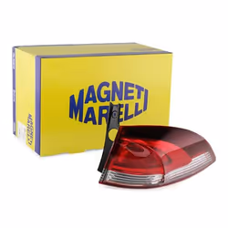 Rear light; MAGNETI MARELLI; Right Outer section PY21W, P21/5W with bulbs with bulb holder; for RENAULT; 265507408R