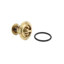 Engine thermostat; MAGNETI MARELLI; 92 54 with gasket/seal; for VAUXHALL, OPEL, FORD; 1338046, 90009956, 90156558, 90009956, ...