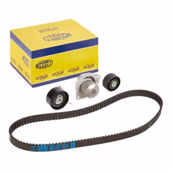 Water Pump + Timing Belt Kit; MAGNETI MARELLI; 134 1276 25,4; for PEUGEOT, CITROËN; 1609525880, 1643639680, 1609525880, 16436 ...