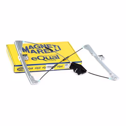 Window regulator; MAGNETI MARELLI; Left Front Electric without electric motor; for VOLKSWAGEN, VW; 350103895000, ACQ0025, 1C0 ...