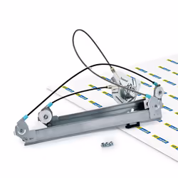 Window regulator; MAGNETI MARELLI; Right Front Electric without electric motor; for AUDI; 8P3837462A, 8P3837462C