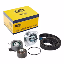 Water Pump + Timing Belt Kit; MAGNETI MARELLI; 134 1276 25,4; for PEUGEOT, CITROËN; 1609525980, 1643639780, 1609525980, 16436 ...