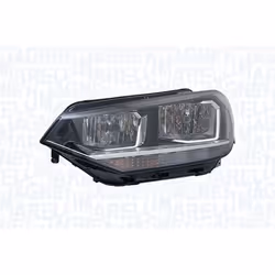 Headlights; MAGNETI MARELLI; Left PW24W, H7/H7 Halogen Orange for right-hand traffic; for VW; LPP492, 5TB941005, 5TB941005A, ...