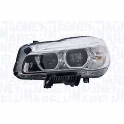 Headlights; MAGNETI MARELLI; Right LED, PY21W LED for right-hand traffic; for BMW; 63117391402, LPP461