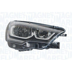 MAGNETI MARELLI 712482901129 Headlights Left LED, H7/H7 Halogen for right-hand traffic CITROËN: C4 II Hatchback