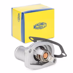 Engine thermostat; MAGNETI MARELLI; 87 with gasket/seal; for FIAT, LANCIA, AUTOBIANCHI; 0000007545958, 0007589135, 0007789135 ...