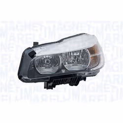 Headlights; MAGNETI MARELLI; Left LED, PY21W, H7/H7 Halogen for right-hand traffic; for BMW; 63117404867, 63117409103, 631174 ...