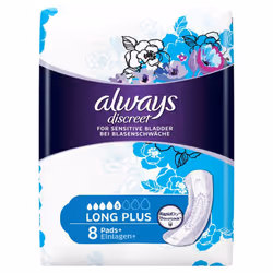 Always Discreet Long Plus, 8 pc(s)