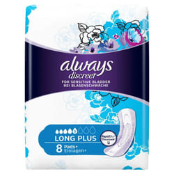 Always Discreet Long Plus Sanitary napkin 8 pc(s)