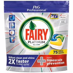 Fairy Dishwasher Capsules Platinum ALL IN ONE 75 - 3 packs