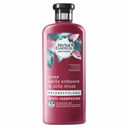 Herbal Essences Weiße Erdbeere & Süße Minze, Women, Non-professional hair conditioner, All hair, Colour protection, Shine, Vo ...