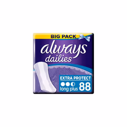 Always Dailies Extra Protect Long Plus Pantiliners 480g - 88pc