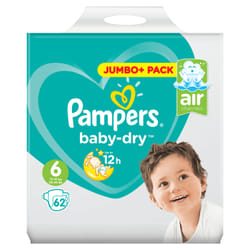 Pampers 81663652 disposable diaper Boy/Girl 6 62 pc(s)