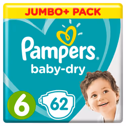 Pampers 81663652 disposable diaper Boy/Girl 6 62 pc(s)