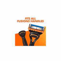 Fusion5 Men's Razor Blade Refills, 8 Count, Engineered With Antifriction Blades For Up To 20 Shaves Per Blade Refill