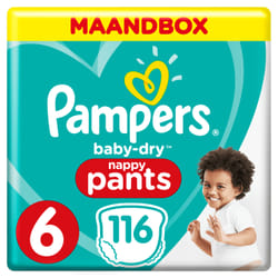 Pampers 81666566 disposable diaper Boy/Girl 6 116 pc(s)