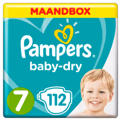Pampers 81664580, Boy/Girl, Tape diaper, 15 kg, Multicolour, Velcro, 12 h