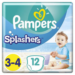 Pampers Splasher Swim Pants Carry Pack Size Size 3 x12