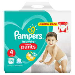 Pampers 81666873 disposable diaper Boy/Girl 4 72 pc(s)